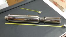 NEW~ Zoomers 3" Stainless Steel Round Exhaust Muffler/Tip Muscle Car VORTEX Rat for sale  Shipping to South Africa