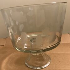 Heavy glass trifle for sale  Stephenson