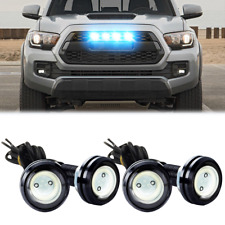 Luz de circulação diurna universal azul LED neblina DRL para carro motocicleta comprar usado  Enviando para Brazil