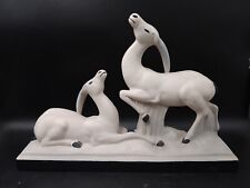 Sculpture antilopes faience d'occasion  Saint-Etienne