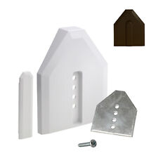 Conservatory Roof End Cap Kit End Fix Stop Slipped Polycarbonate & Glass Panels for sale  Shipping to South Africa