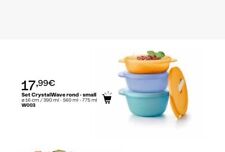 Tupperware lot crystalwave d'occasion  Cournon-d'Auvergne