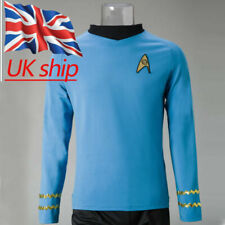 Spock blue shirts for sale  Shipping to Ireland