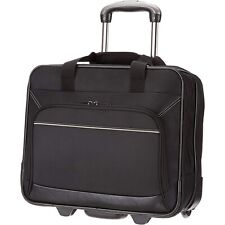 Amazon Basics Rolling Travel Business Bag Laptop Computer Case Carry On Black for sale  Shipping to South Africa