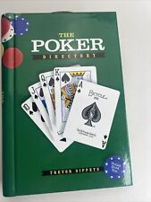 The Poker Directory por Trevor Sippets Texas Hold'Em Crd Games dinheiro de jogo comprar usado  Enviando para Brazil