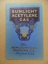 1909 sunlight gas d'occasion  Expédié en Belgium