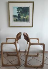 Paire fauteuils traineaux d'occasion  Montenois