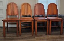4 wooden dining chairs for sale  Rochester