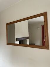 Large pine mirror for sale  MACCLESFIELD