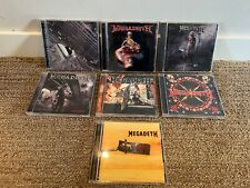 Usado, Lote de 8 discos Megadeth CD/DVD metal - contagem regressiva para extinção, despertar rude etc comprar usado  Enviando para Brazil