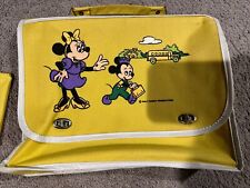 Bolsa escolar vintage Disney década de 1960 e Pato Donald almoço dinheiro e estojo para lápis comprar usado  Enviando para Brazil