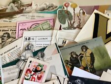 Lote de papel 100 vintage lixo jornal colagem efêmera scrapbooking artesanato arte comprar usado  Enviando para Brazil