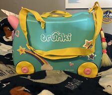 Trunki ride suitcase..unicorn. for sale  BATLEY