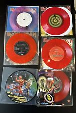 IRON MAIDEN 7” COLOURED VINYL  RECORD JOBLOT  comprar usado  Enviando para Brazil