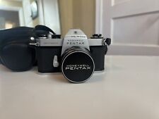 Pentax SPOTMATIC SP II Camera  55mm Super-Takumar  f1.8 Lens and Case for sale  Shipping to South Africa