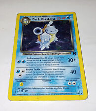 Dark blastoise team for sale  DUMFRIES