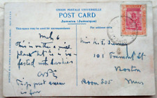 Jamaica 1929 cartolina usato  Spedire a Italy