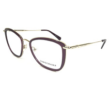 Używany, Longchamp Oprawki do okularów LO2660 516 Fioletowe błyszczące złoto Kocie oko 51-19-140 na sprzedaż  Wysyłka do Poland