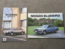 Nissan bluebird brochures for sale  WEYMOUTH