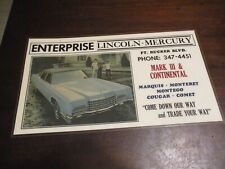 Enterprise linclon mercury for sale  Donalsonville