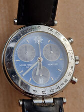 Usado, Chrono MICHEL HERBELIN Newport 32495 quartz vintage steel acier working 40mm NR comprar usado  Enviando para Brazil