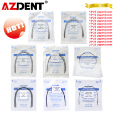 AZDENT Dental Ortho Super Elastic Niti/Stainless Steel Rectangular Arch Wire for sale  Shipping to South Africa