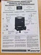 Maneurop vollhermetische kompr gebraucht kaufen  Obersontheim