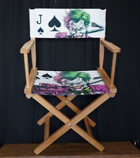 Cadeira de diretor DC Comics The Joker feita no Reino Unido 33,5 polegadas de altura x 21,25 de largura comprar usado  Enviando para Brazil