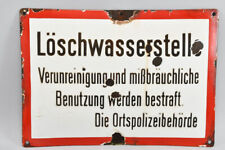 M68d24 altes emailschild gebraucht kaufen  Neu-Ulm-Ludwigsfeld