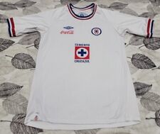 Club Deportivo Cruz Azul Umbro Jersey Men Size Large 2010-2011 White Cemento for sale  Shipping to South Africa