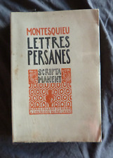 Montesquieu lettres persanes d'occasion  Amélie-les-Bains-Palalda