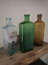 Vintage glass bottles for sale  CORSHAM