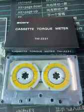 Usado, Fita de teste 1 peça Sony CASSETTE TORQUE MEDIDOR TW-2231 comprar usado  Enviando para Brazil