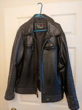 Black leather jacket for sale  Stockbridge