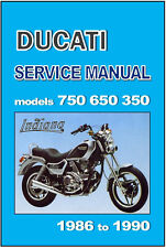 Ducati workshop manual d'occasion  Expédié en Belgium