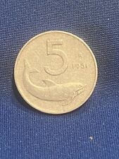 Moneta lire 1951 usato  Roma