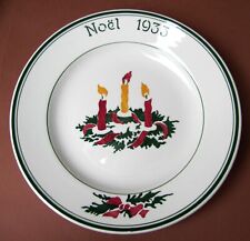 1933 christmas plate d'occasion  Expédié en Belgium