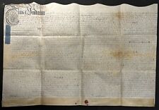 1728 indentured deed for sale  BEDFORD