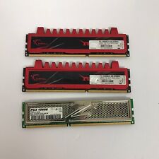 Lot of 3 DDR3 RAM Sticks 10 gb Total G Skill Ripjaws OCZ Platinum UNTESTED for sale  Shipping to South Africa