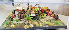 3 Vintage Cars in a Barn Find Diorama Showcased Scene for sale  Shipping to South Africa