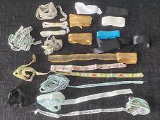 Bundle Of Vintage Woven Ribbons, Assorted Widths And Lengths - RARE for sale  Shipping to South Africa