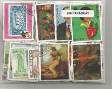 Lot 200 timbres d'occasion  Panissières