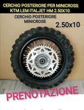 Cerchio posteriore minicross usato  Italia