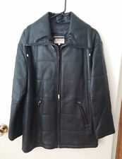 Leather jacket coat for sale  Webster