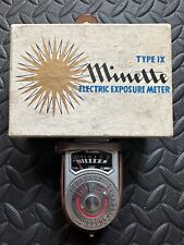 Minette electric exposure for sale  BROMLEY