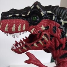 Animal Planet 18" T-Rex Jurassic Park ilumina rugidos dinossauro brinquedo de ação vermelho comprar usado  Enviando para Brazil