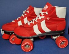 ROOKIE Retro V2 Red White Roller Skates Skating Blading - UK Size 8 for sale  Shipping to South Africa