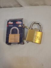 Abus 75/50 Ka Padlock, Keyed Alike, Standard Shackle, Square Brass Body, Steel for sale  Shipping to South Africa