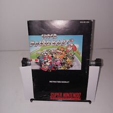 Manual de instruções Super Nintendo Super Mario Kart SNES comprar usado  Enviando para Brazil