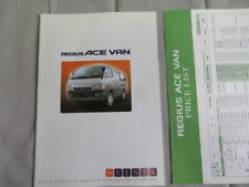 Regius Ace Van H100 Series catálogo de livros 2003 julho comprar usado  Enviando para Brazil